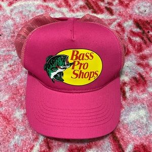Pink Bass Pro Shops Hat